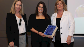 סיגלית הורן גלפרין, עדי רובינשטיין ותרי ישכיל, צילום: עזרא